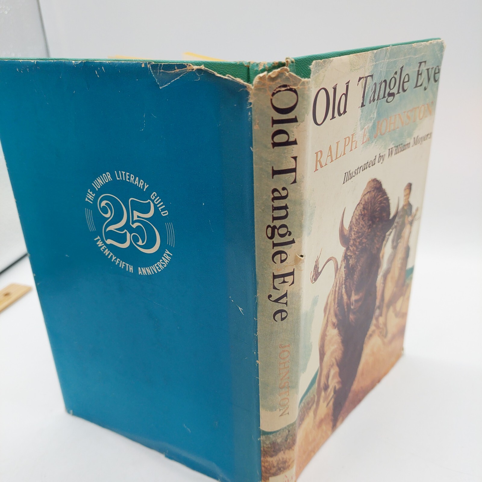 Old Tangle Eye Ralph Johnston Book 1954 Hardcover Dust Jacket Book Club READ