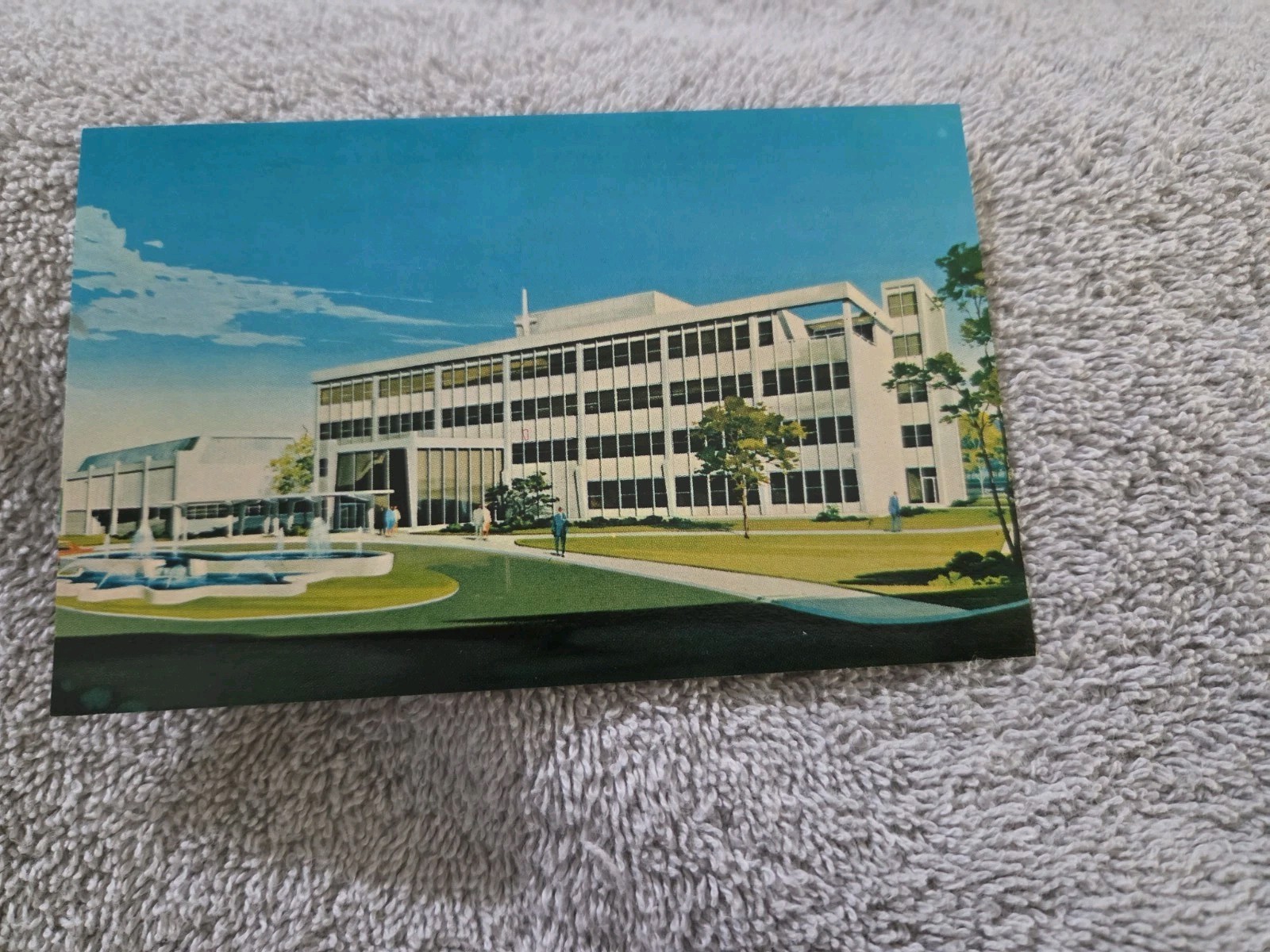 Church of God General Offices Pamphlet Plus Vintage Postcard Of Headquarter 1968