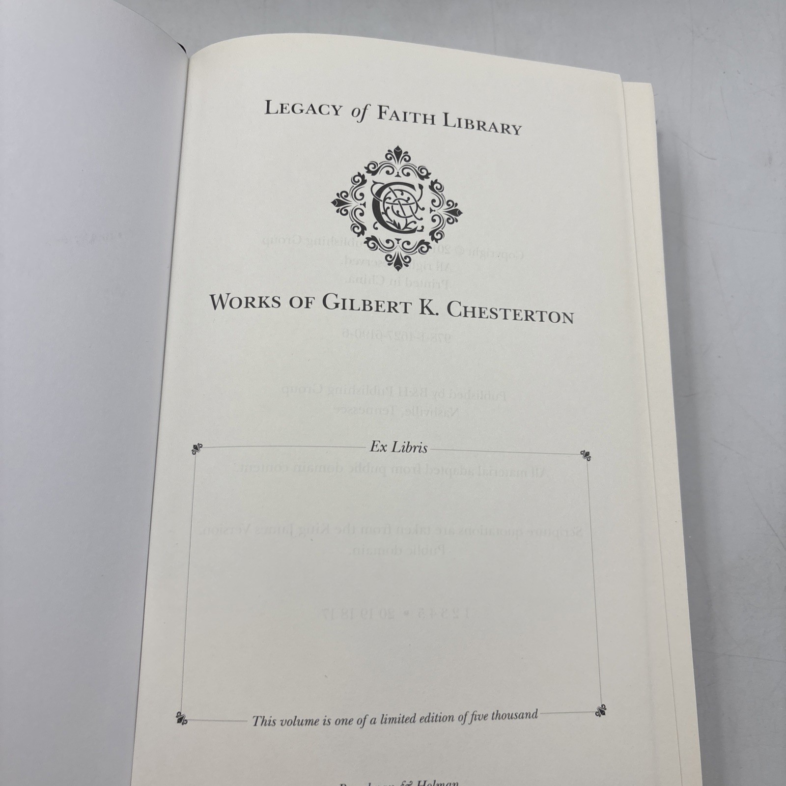 Broadman & Holman Legacy of Faith Library 8 Vols Limited Edition Leather Books