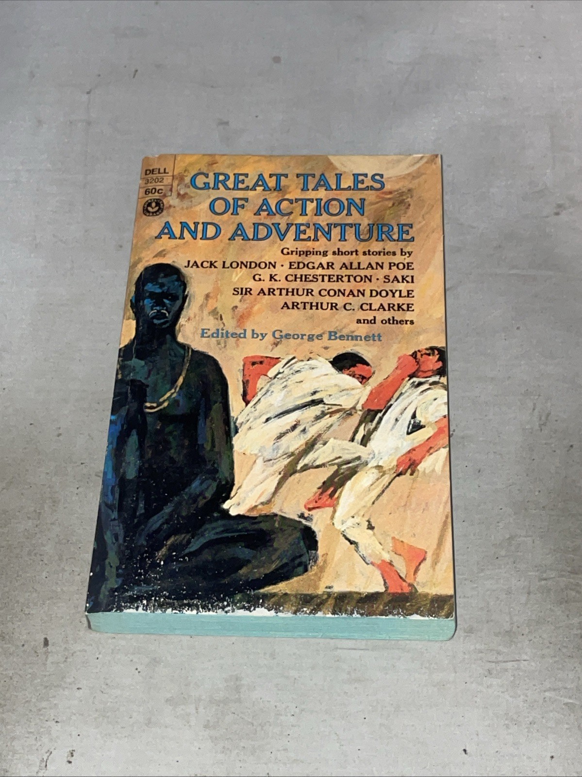 GREAT TALES OF ACTION & ADVENTURE Poe Clarke A.C Doyle (1966) Dell paperback