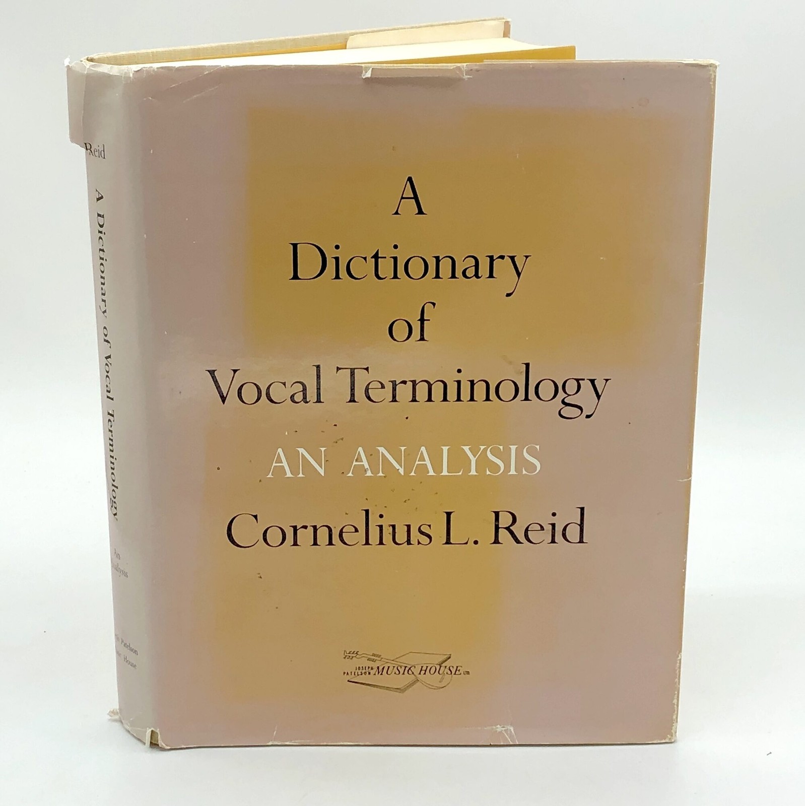 Cornelius L Reid / A Dictionary of Vocal Terminology An Analysis 1983