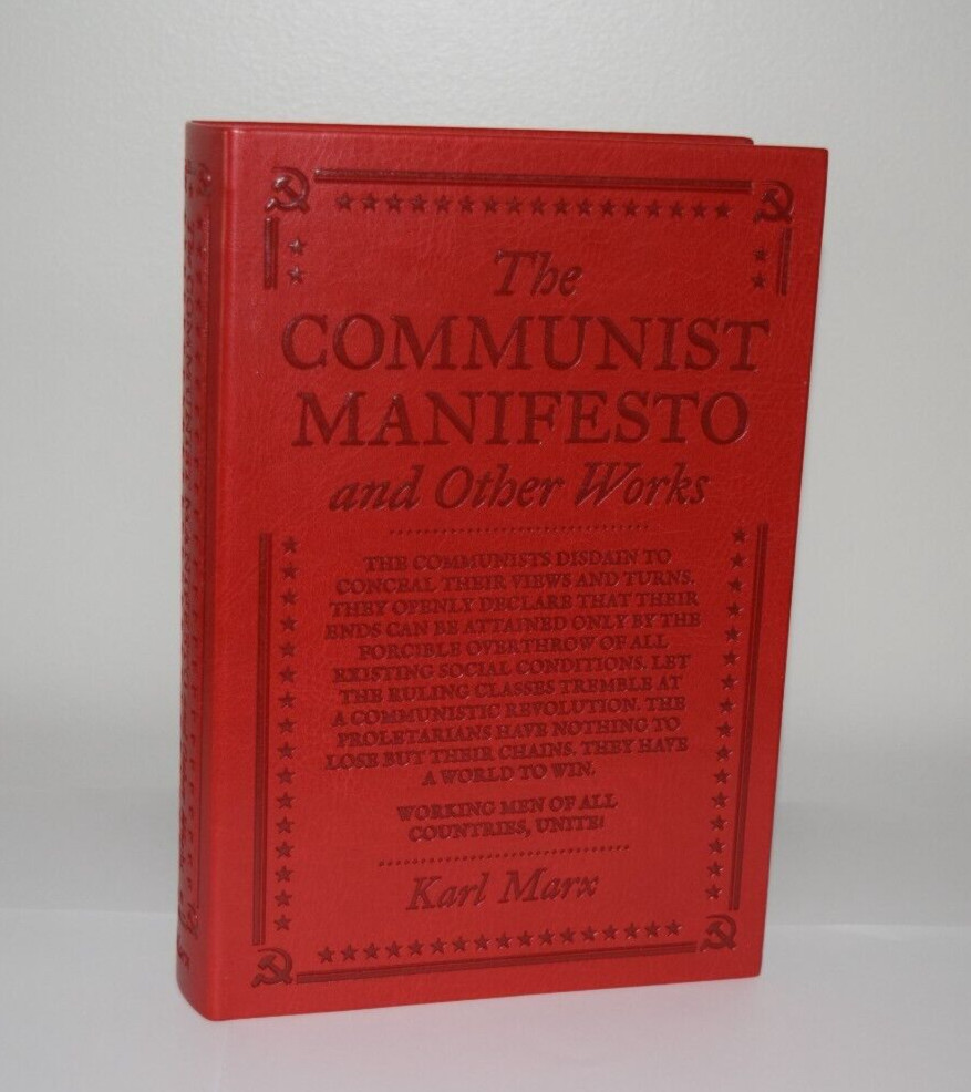 NEW Communist Manifesto Unabridged Soft Leather Feel Collector’s Edition