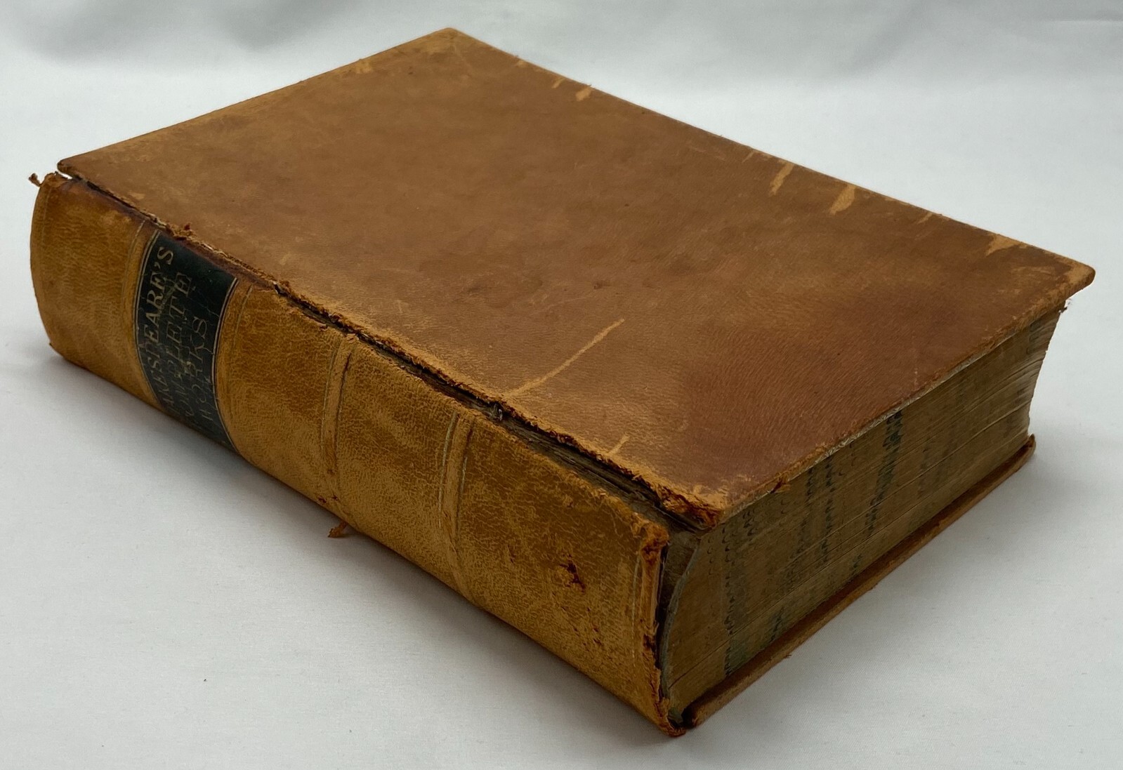 1869 – SHAKESPEARE’S WORKS Mary Cowden Clarke – D Appleton & Co – leather bound