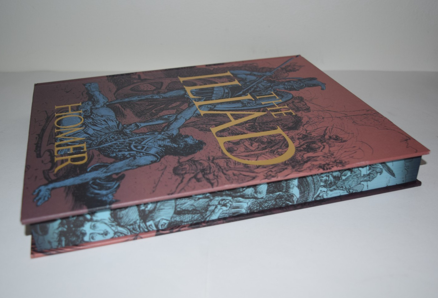 NEW Iliad by Homer Illustrated Collectible Deluxe Hardcover Gift