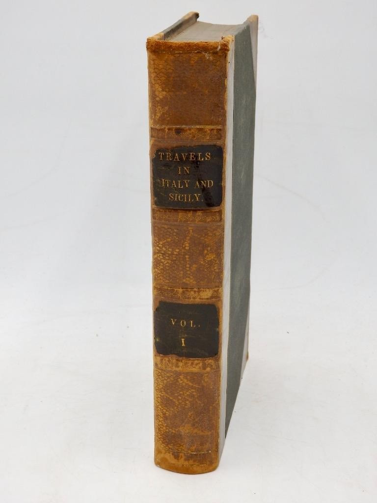 1835 THE CLASSIC and CONNOISSEUR in ITALY & SICILY By Rev Evans Vol.1 – vgc