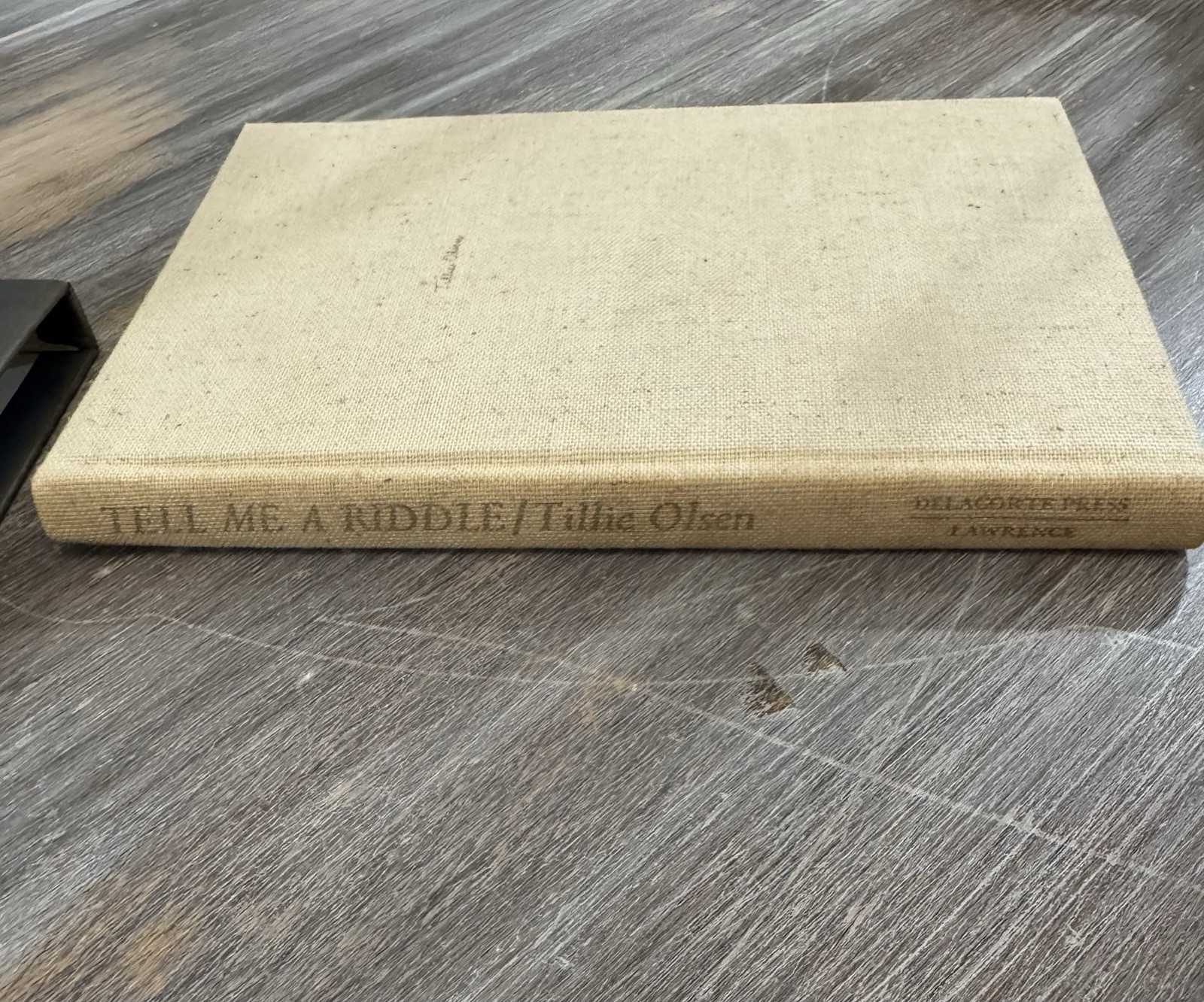 Tillie Olsen Signed Limited Edition #36/100 Tell Me A Riddle with Slipcase