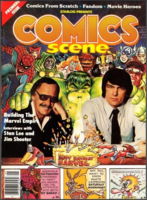 COMICS SCENE MAGAZINE 58 Classic Issue Collection On USB Flash Drive