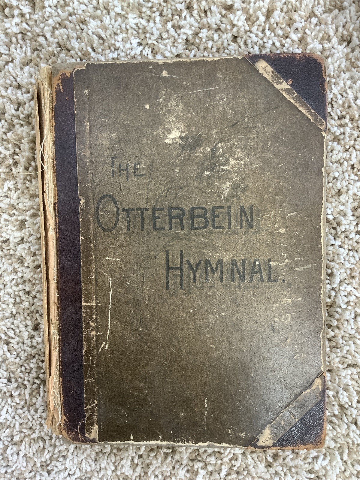 Otterbein Hymnal for Use in Public & Social Worship, Edmund Lorenz, ANTIQUE 1900