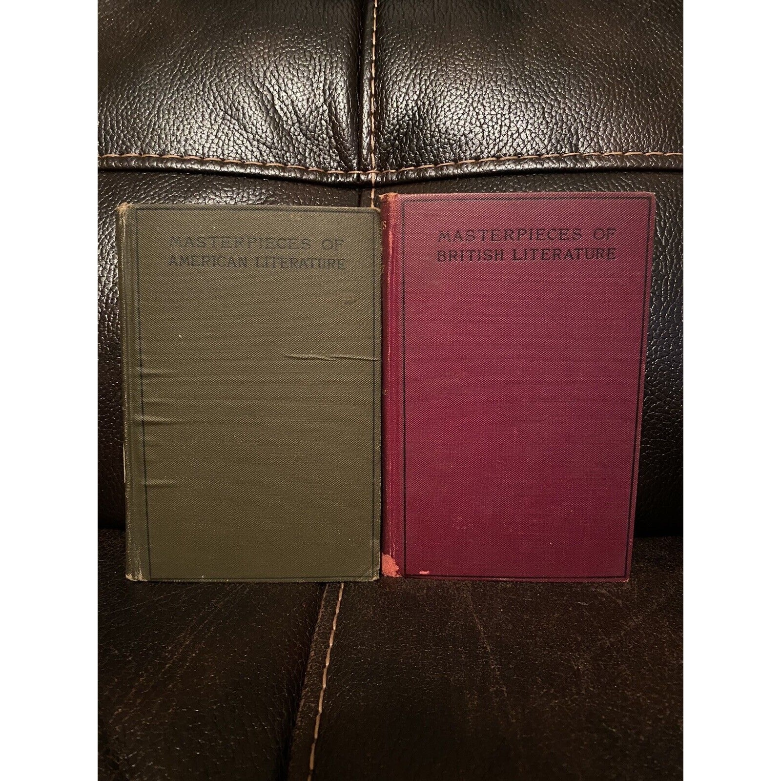 Masterpieces of British & American Literature set 1891 & 1895