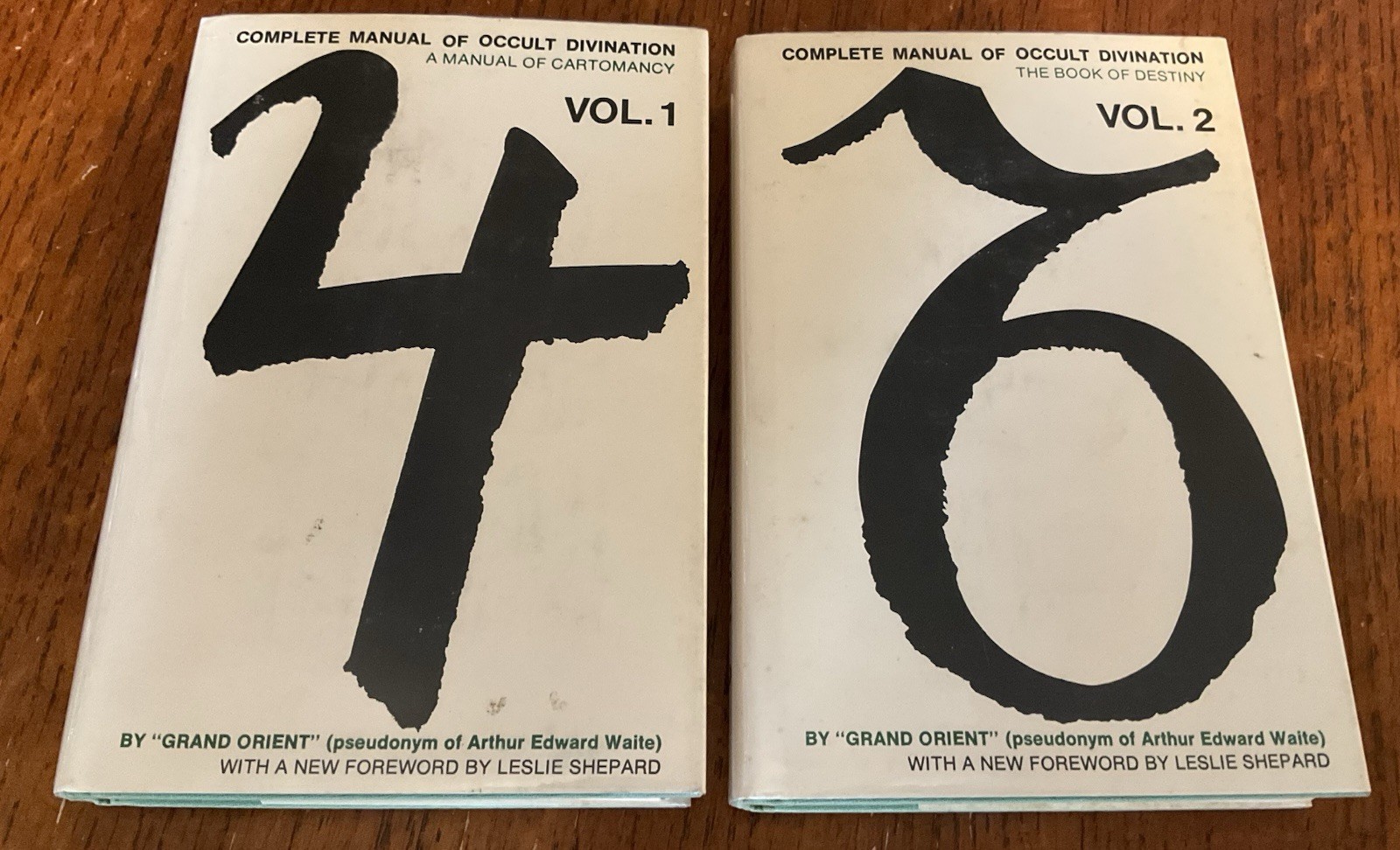 Complete Manual of Occult Divination A Manual of Cartomancy by AE Waite