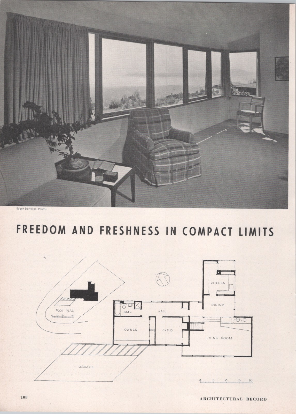 1947 Article * C H Atthowe House Berkeley CA Francis Joseph McCarthy