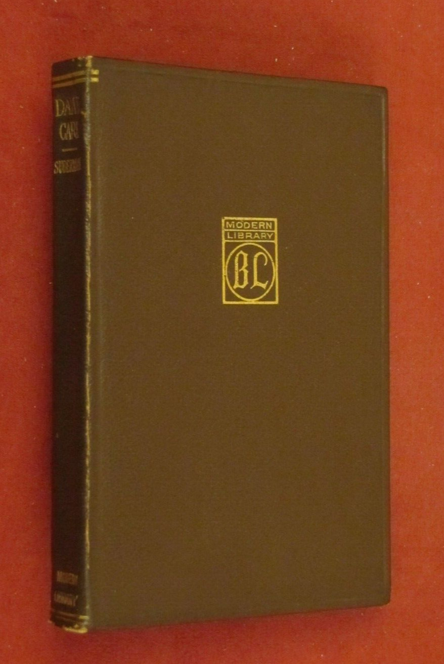 Dame Care by Hermann Sudermann (1918, Leather flex cover) Vintage