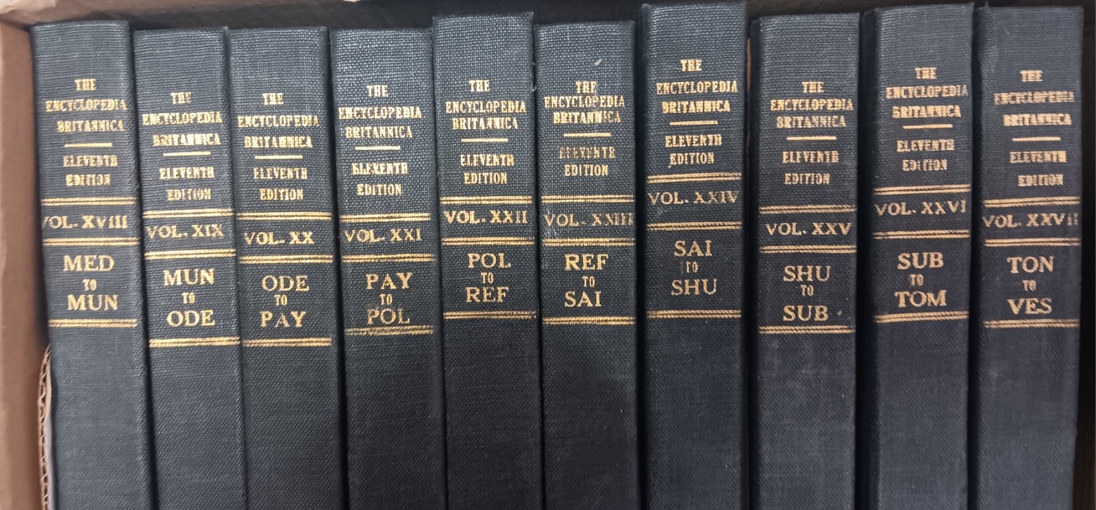Set of 32 Encyclopedia Books Reference