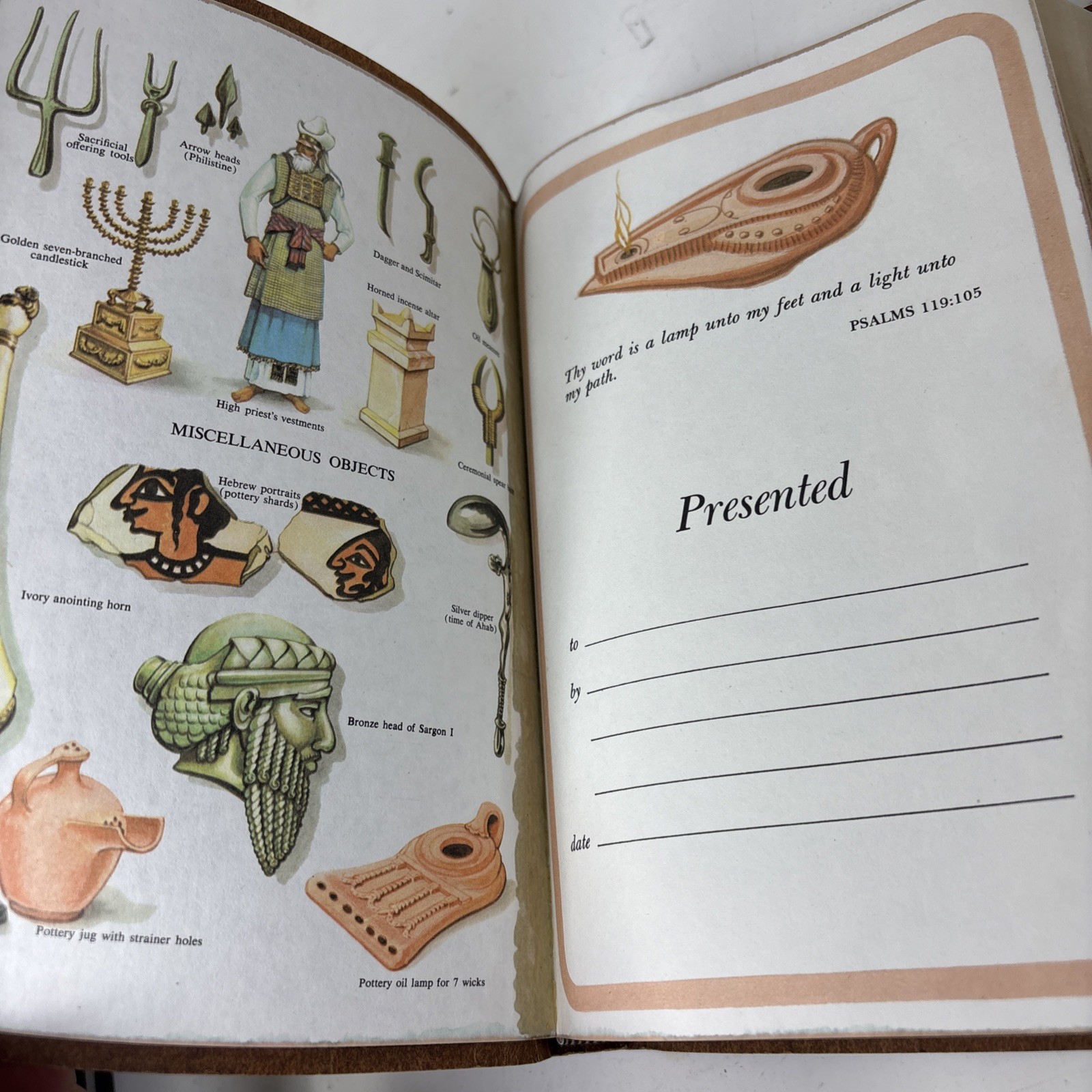 Vintage KJV Holy Bible Eyre & Spottiswoode Her Majestys Printers London Leather