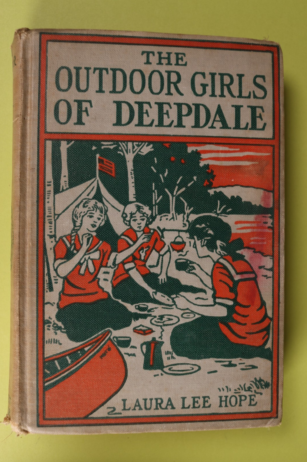 The Outdoor Girls by Laura Lee Hope Antique 1913 – 1927 Hardcover Books Lot of 6