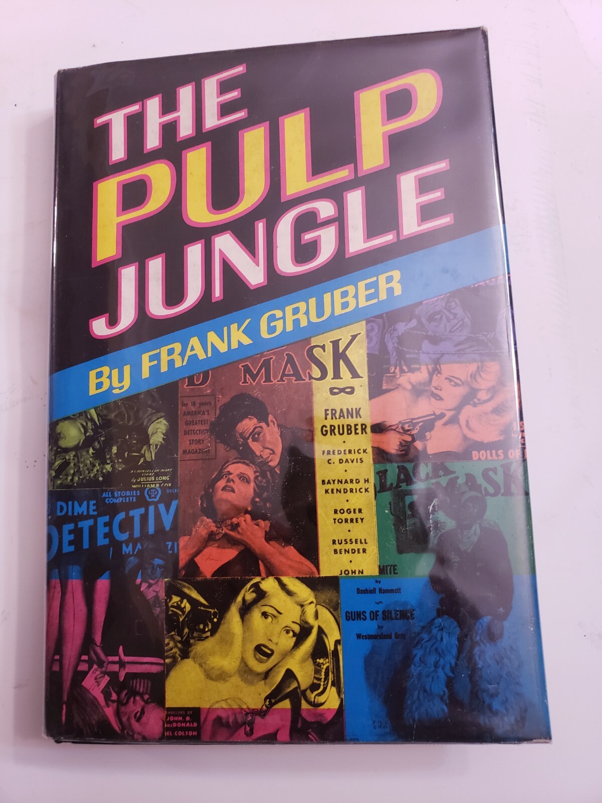 The Pulp Jungle by Frank Gruber Scarce 1st Edition Hardcover W/ Jacket