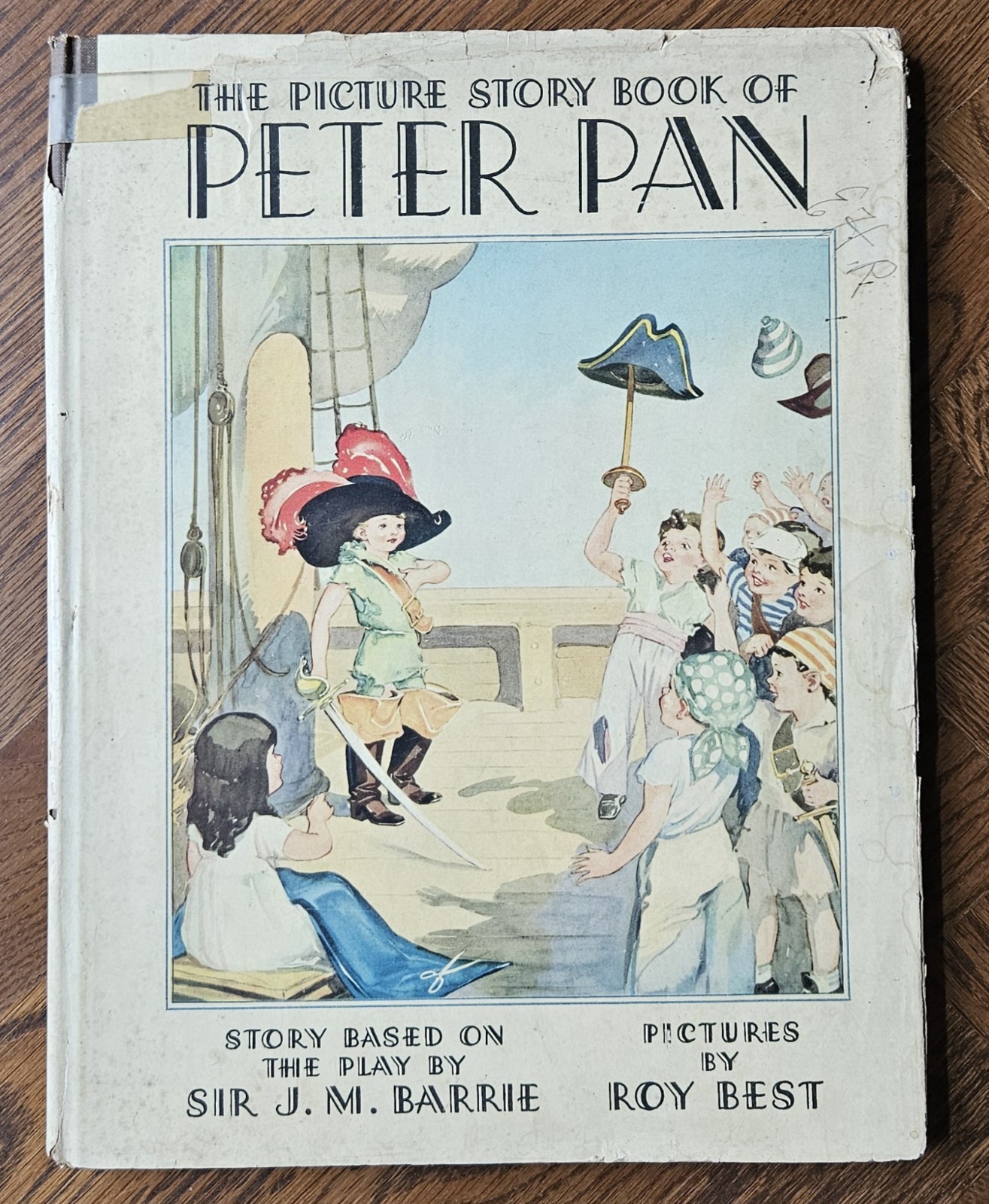 The Picture Story Book of Peter Pan JM Barrie Roy Best Whitman 1931