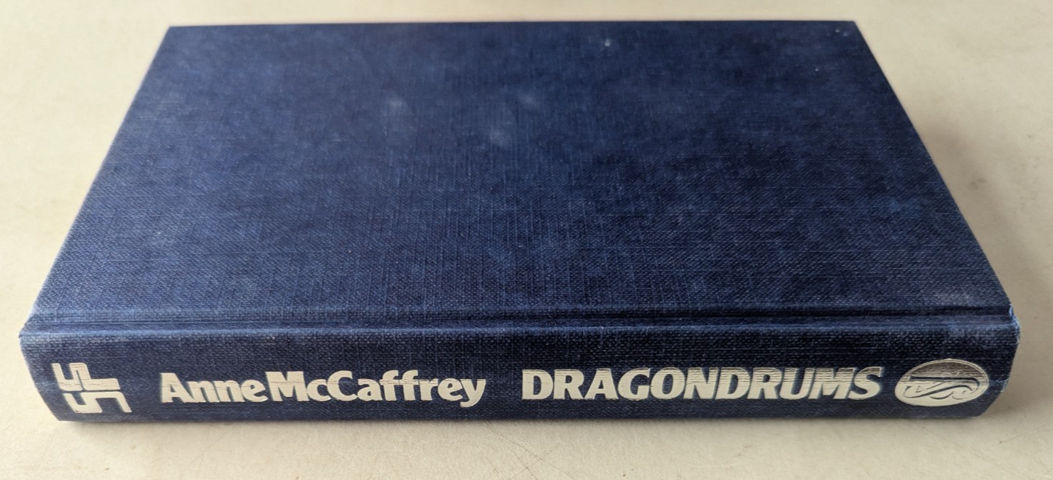 ANNE MCCAFFREY DRAGON DRUMS HARDBACK 1ST ED 1ST PRINTING