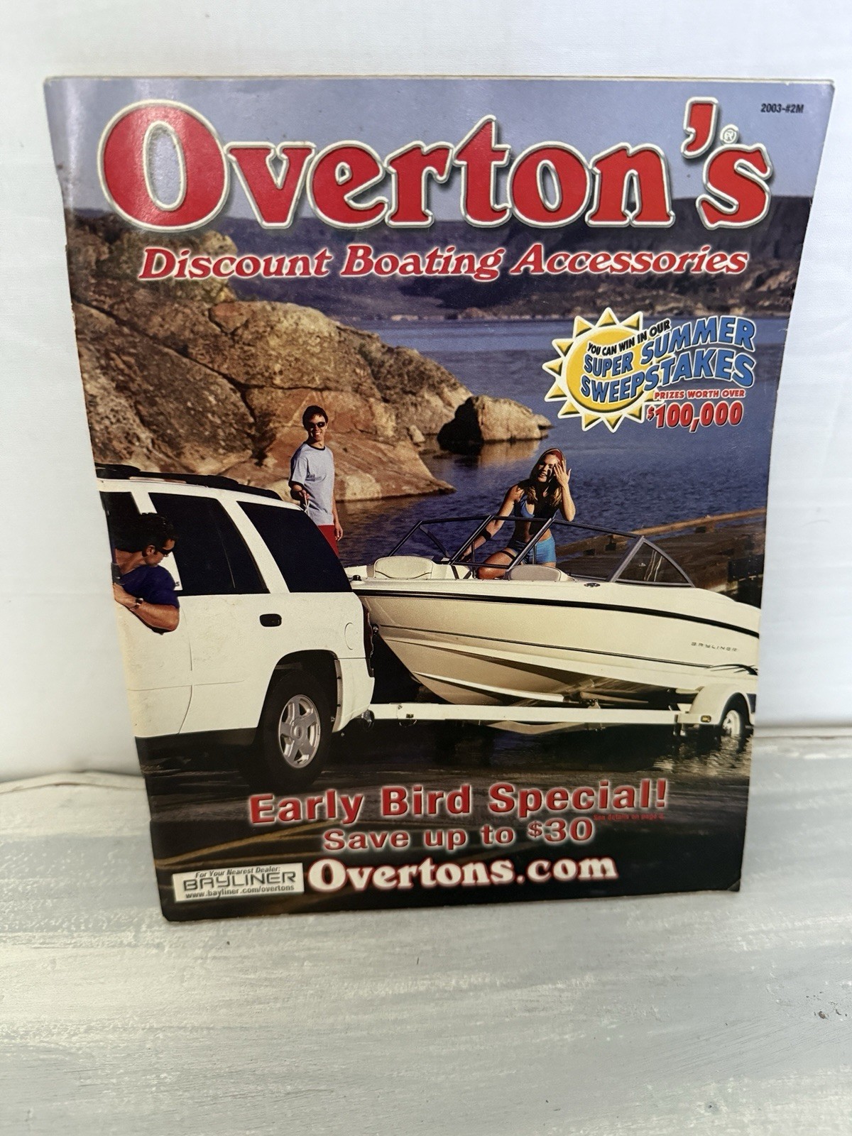 Overton’s 2003 Boating Accessories Catalog On The Water Boating Supplies
