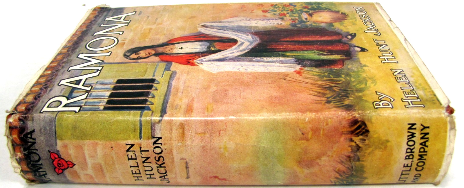 RAMONA by Helen Hunt Jackson 1934 Little Brown And Company Vintage Hardback w DJ
