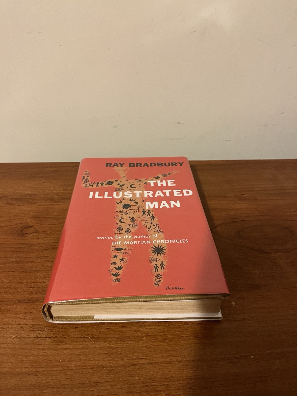 The Illustrated Man 1st Edition 1st Printing Ray Bradbury Facsimile Dust Jacket