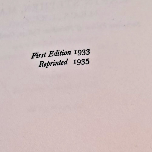 Psychoanalysis & medicine by KARIN STEPHEN (1935) S4