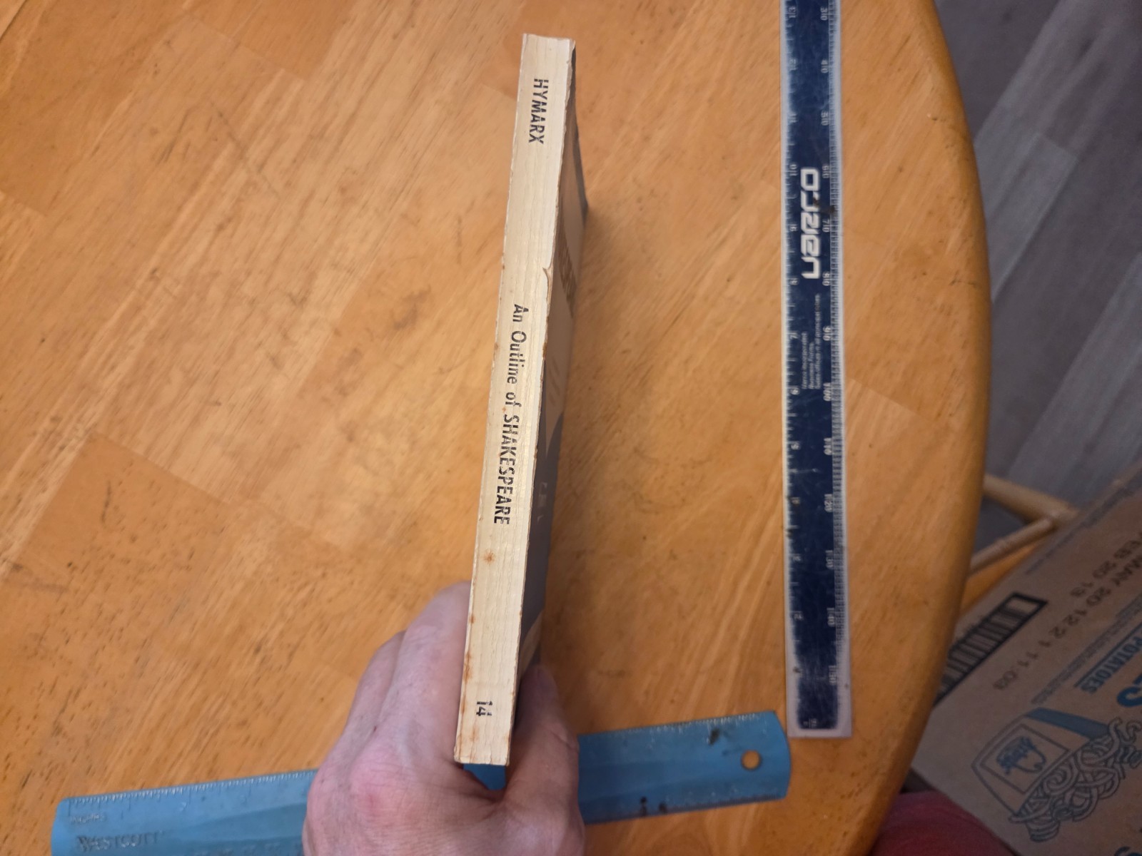 Shakespeare – Hymarx Outline Series – 1960 Student Outline Co. Trade Paperback