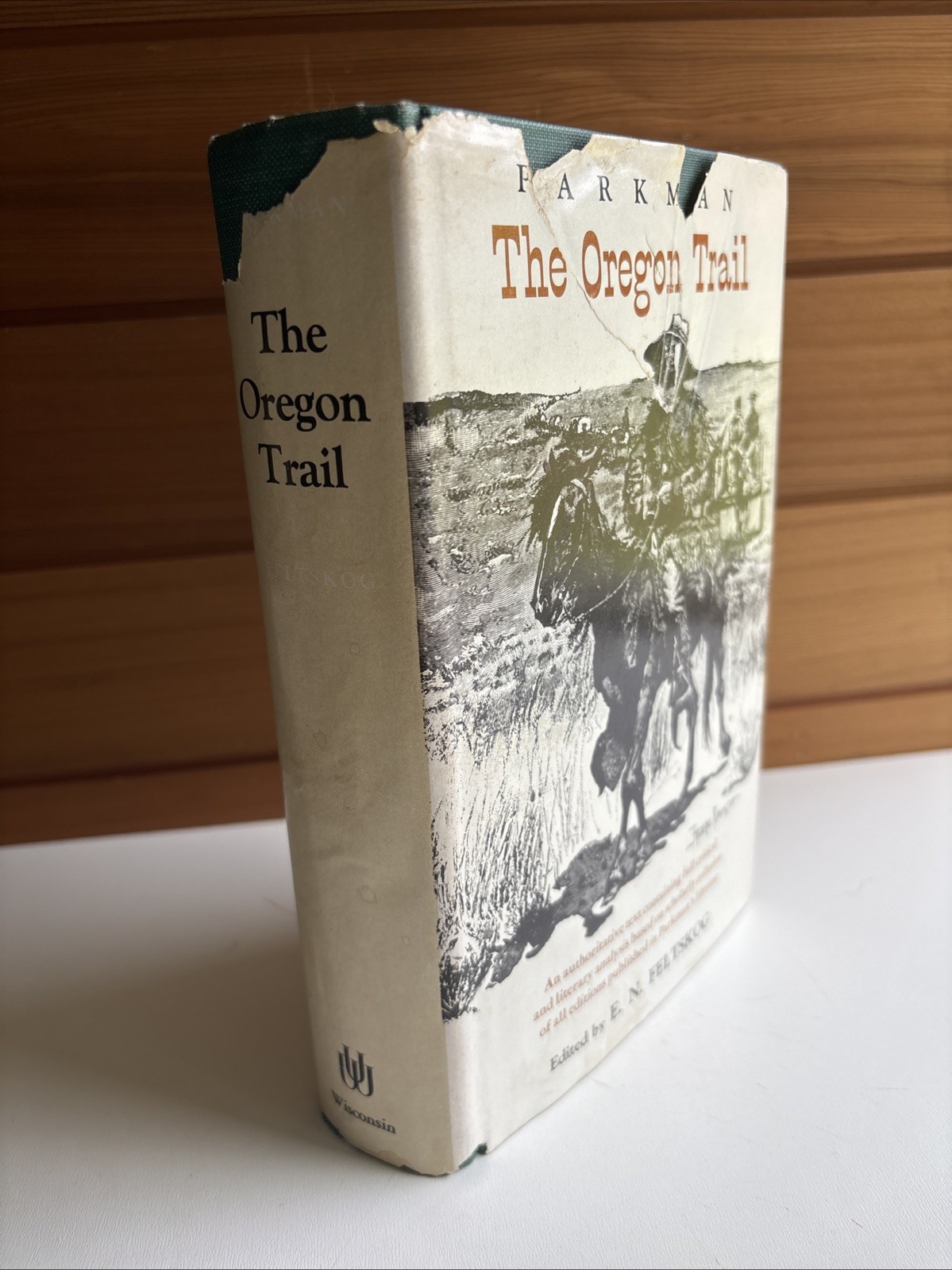1969 1st Edition “THE OREGON TRAIL” by Francis Parkman Full literary analysis