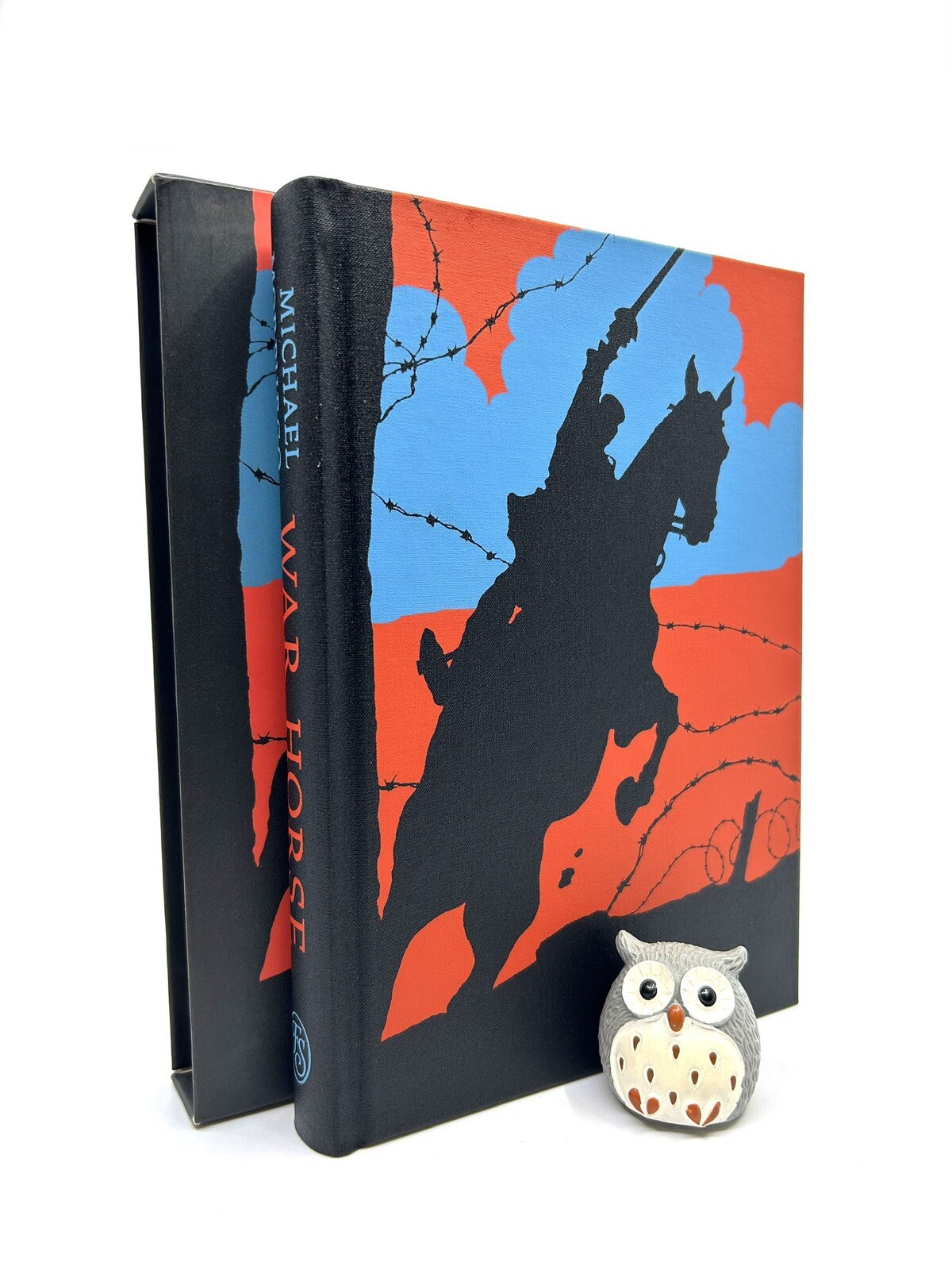 FOLIO SOCIETY War Horse Morpurgo Illustrated Slipcase Bond Loyalty Friendship