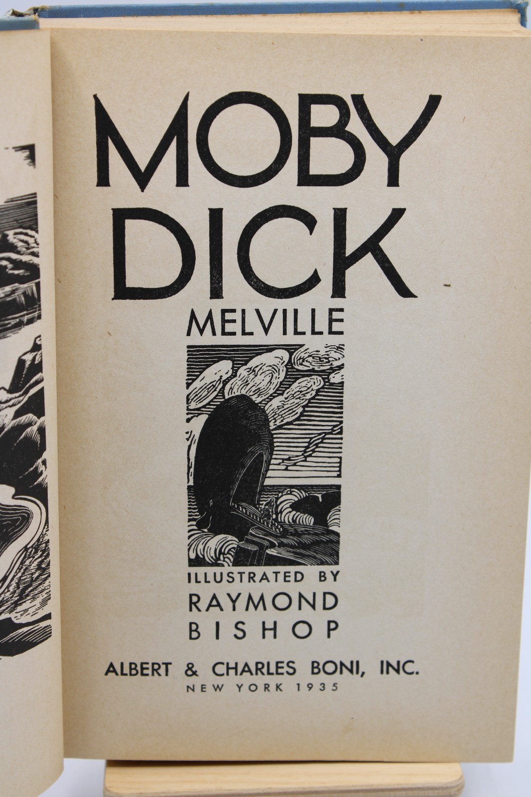 Moby Dick | Herman Melville | Albert & Charles Boni | Second Print | 1935