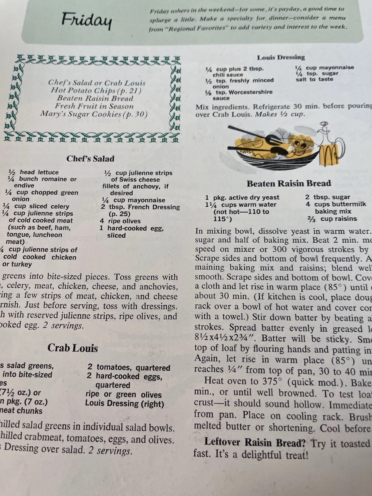 Vintage Betty Crocker’s Dinner For Two Cook Book Spiral Bound MCM Granny Core