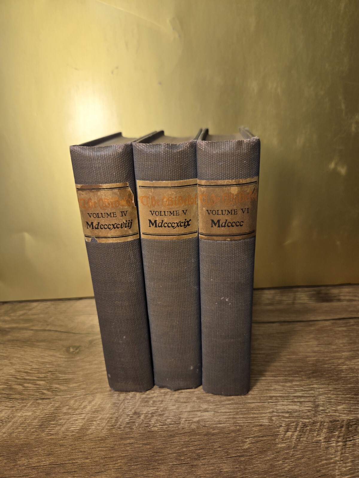 The Bibelot, Volumes IV-VI Testimonial Edition, 1898-1900, Thomas B. Mosher