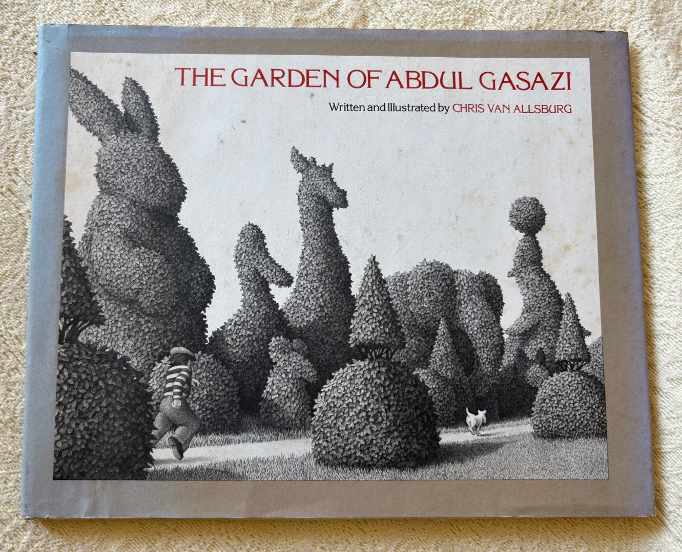 Chris Van Allsburg , THE GARDEN OF ABDUL GASAZI Boston, HM, 1979 1st ED in DJ