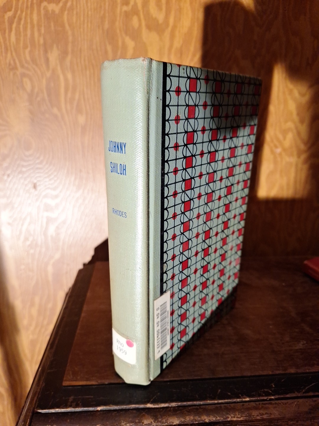 Johnny Shiloh Rhodes Old Book First Edition 1959 Hardcover Bob’s Merril Co Inc