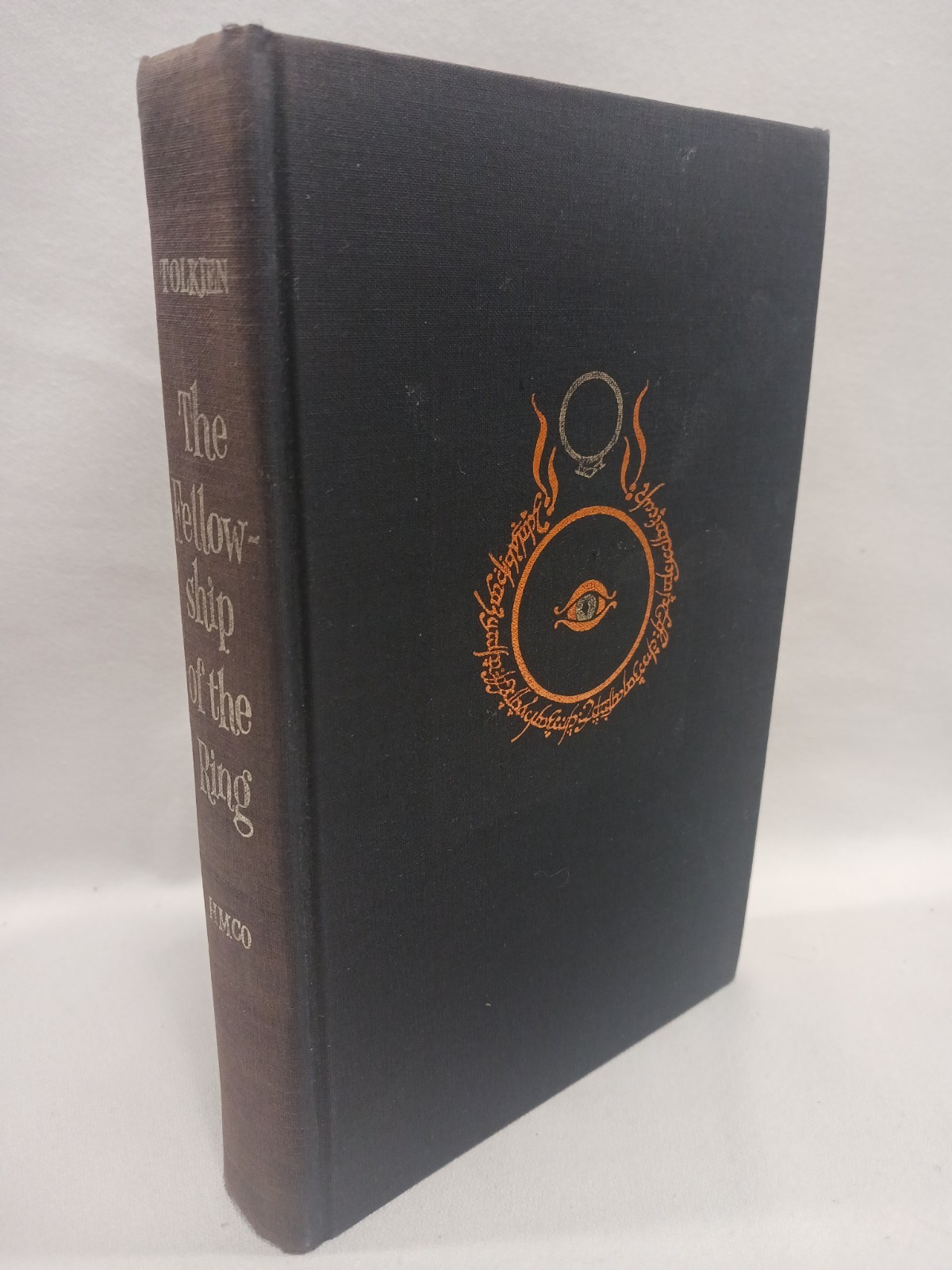 The Fellowship of The Ring JRR Tolkien 1965 2nd Edition 4th Print Map Hardcover
