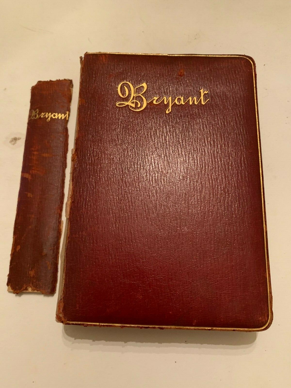 1893 Poems Of William Cullen Bryant by Nathan Haskell Dole Hardcover