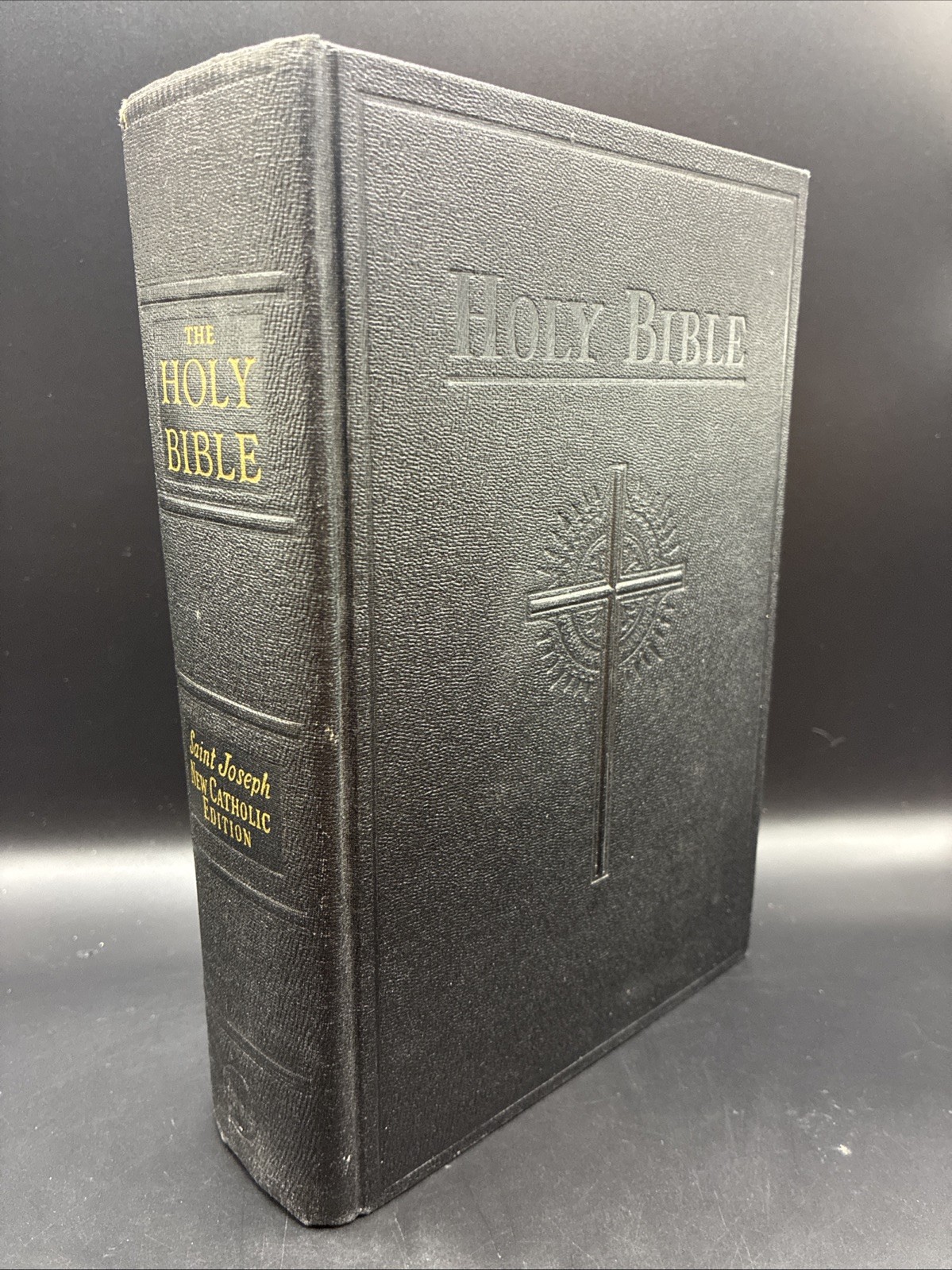 The Holy Bible Saint Joseph New Catholic Confraternity Illustrated Edition 1962