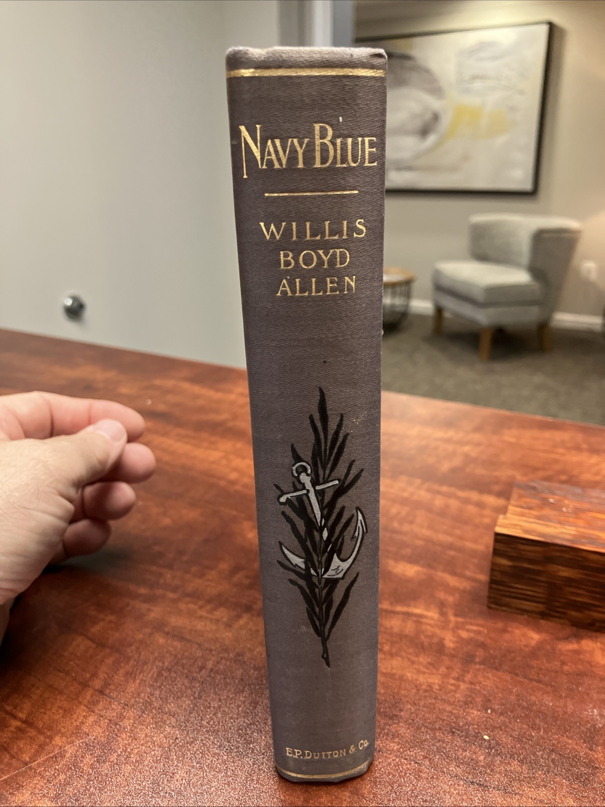 “Navy Blue” Willis Boyd Allen 1898