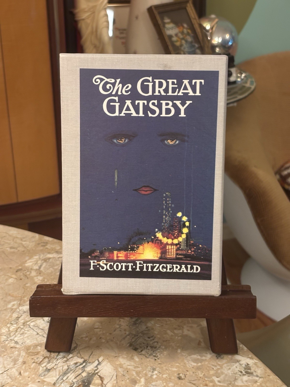 The Great Gatsby – 1st Library Facsimile w/ Slip Case – F. Scott Fitzgerald Book