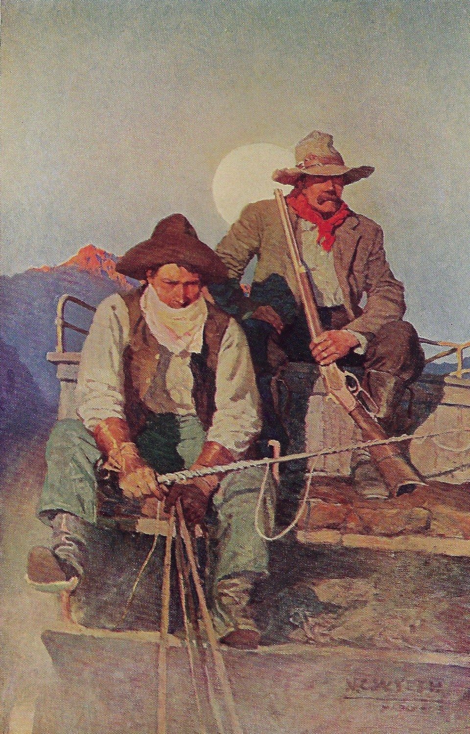 Jingle Bob by Philip Ashton Rollins, illustrated by N C Wyeth