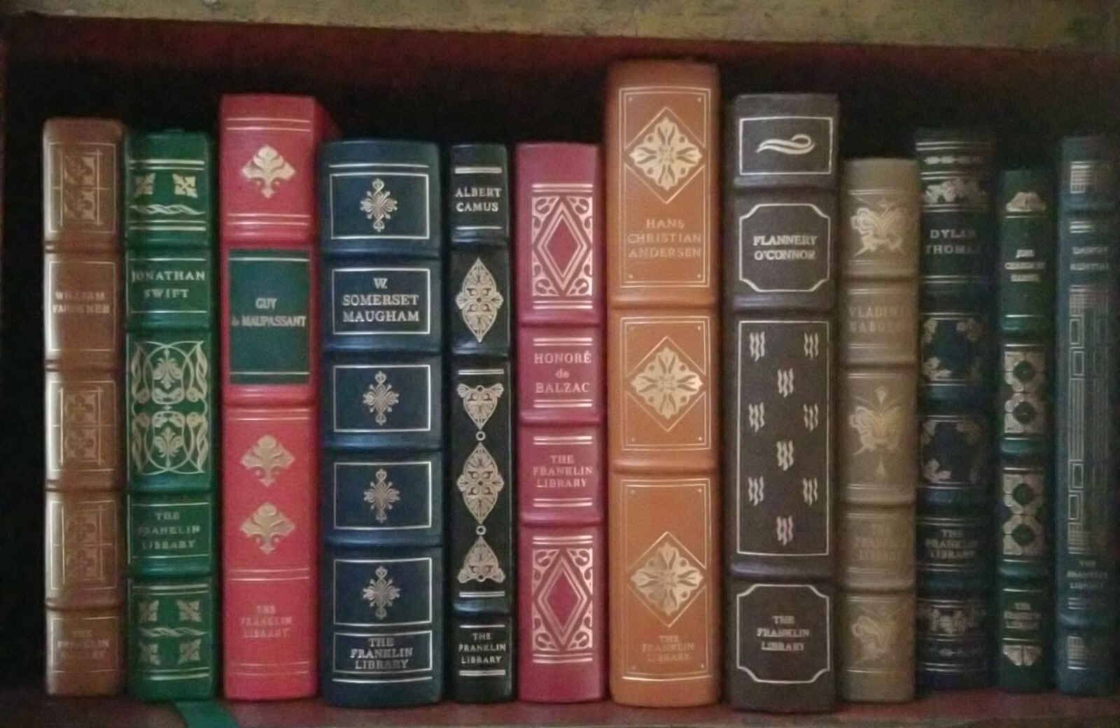 One 1 BOOK from FRANKLIN MINT Collected Stories of the World’s Greatest Authors