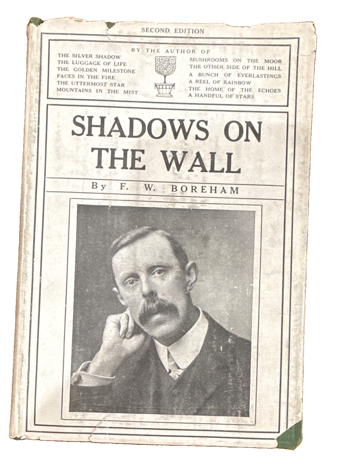 Shadows on the Wall F. W. Boreham 1 st Ed Hardcover Abingdon Press 1922