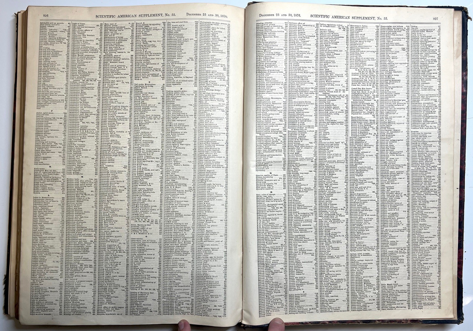 1876 SCIENTIFIC AMERICAN SUPPLEMENT CENTENNIAL EXHIBITION ILLUSTRATED VOLS I II