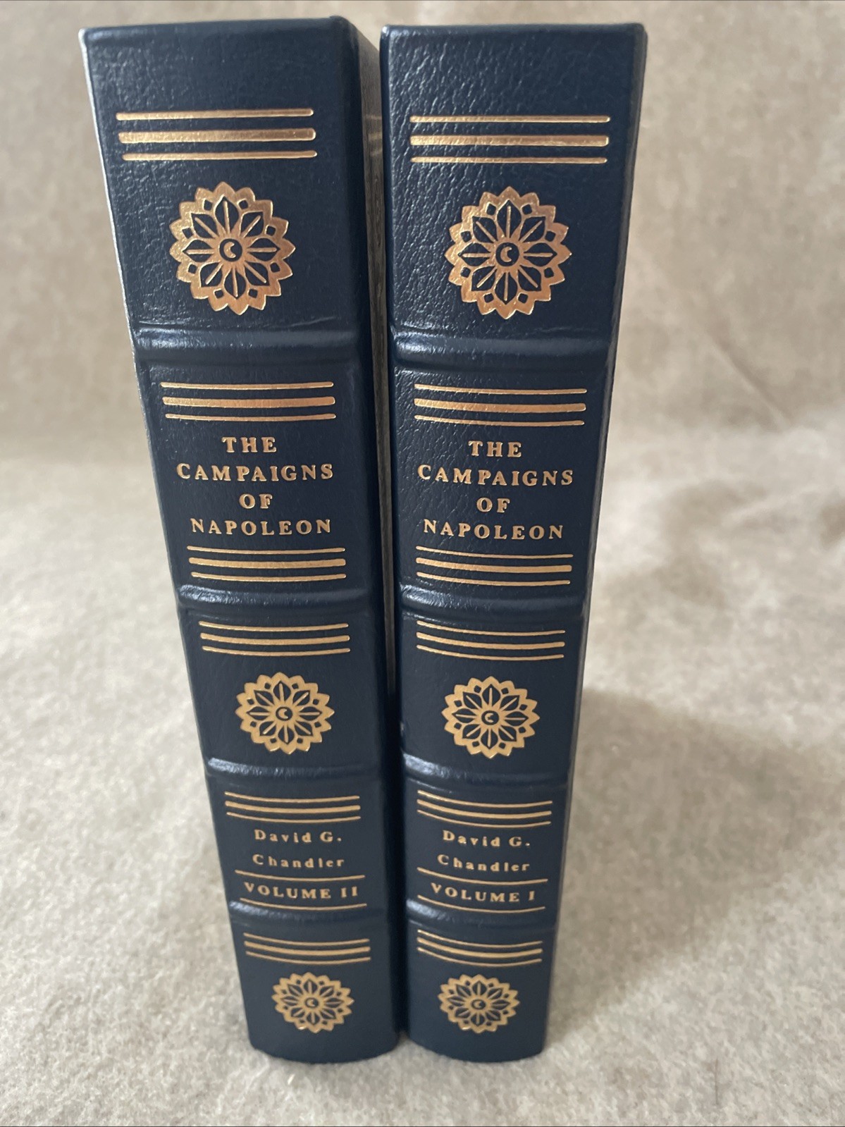 Easton Press Military History The Campaigns of Napoleon David Chandler 2v NMT WN