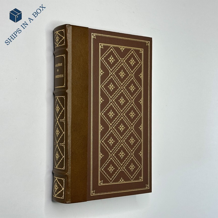 Franklin / Oxford “Moliere Comedies” (1983, Quarter Bound Leather, Illustrated)