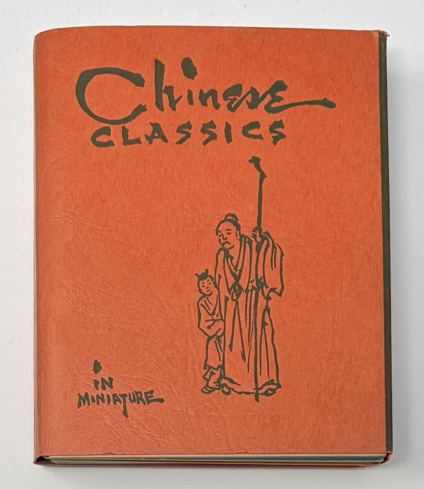 Chinese Classics In Miniature 1940’s Complete Set Of 14 Books Quon Quon Vintage