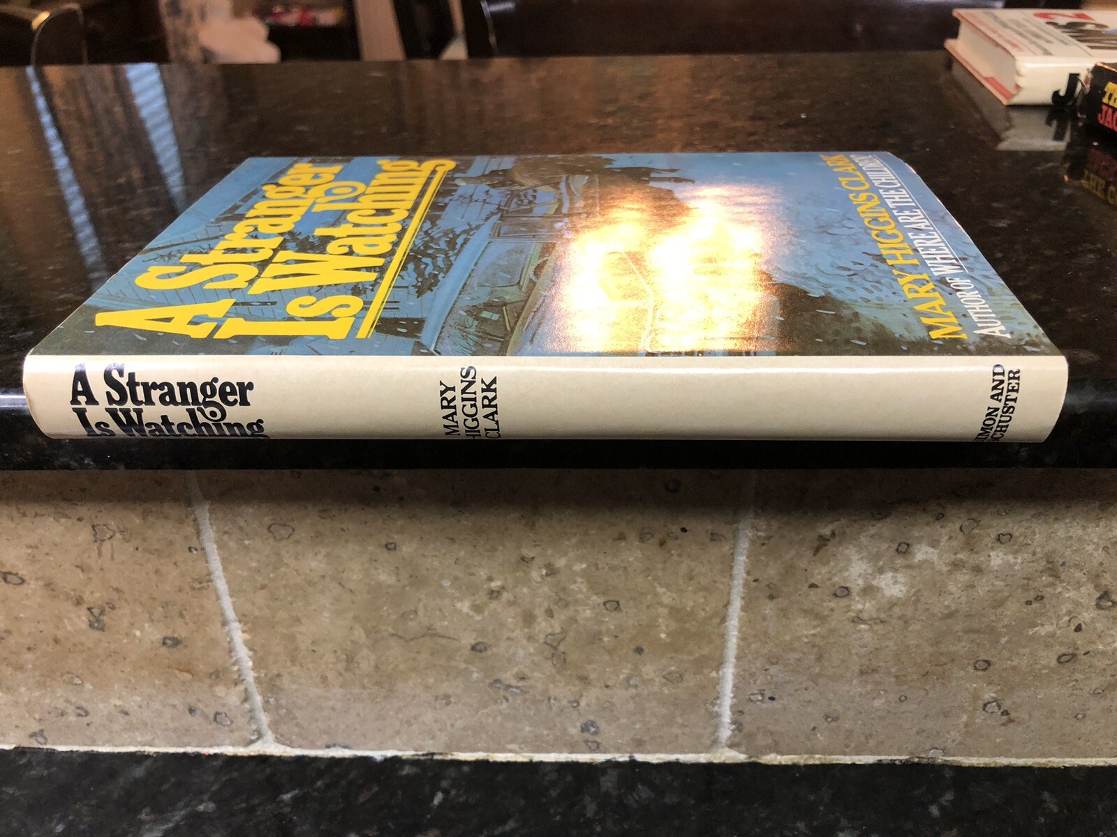 Mary Higgins Clark A STRANGER IS WATCHING Book Club Edition Terrifying Murders