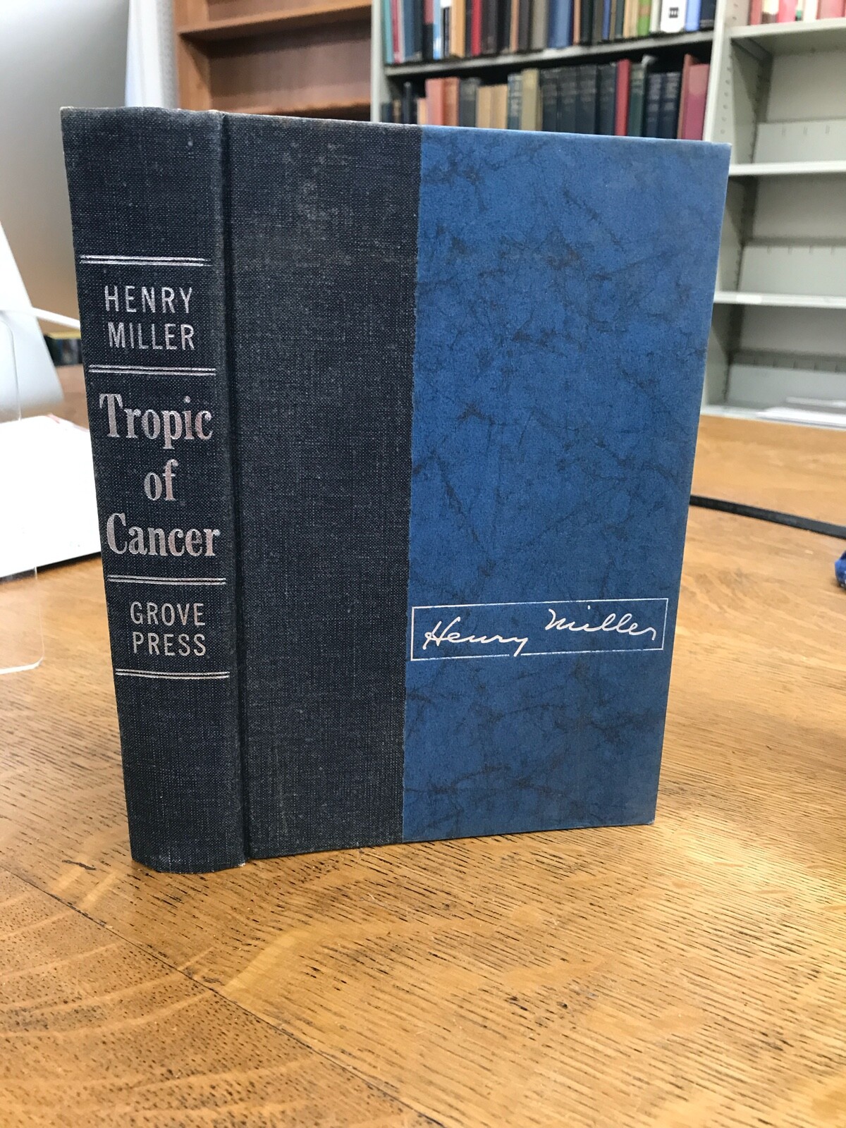 1961 Tropic of Cancer Henry Miller Grove Press Banned Book New York City