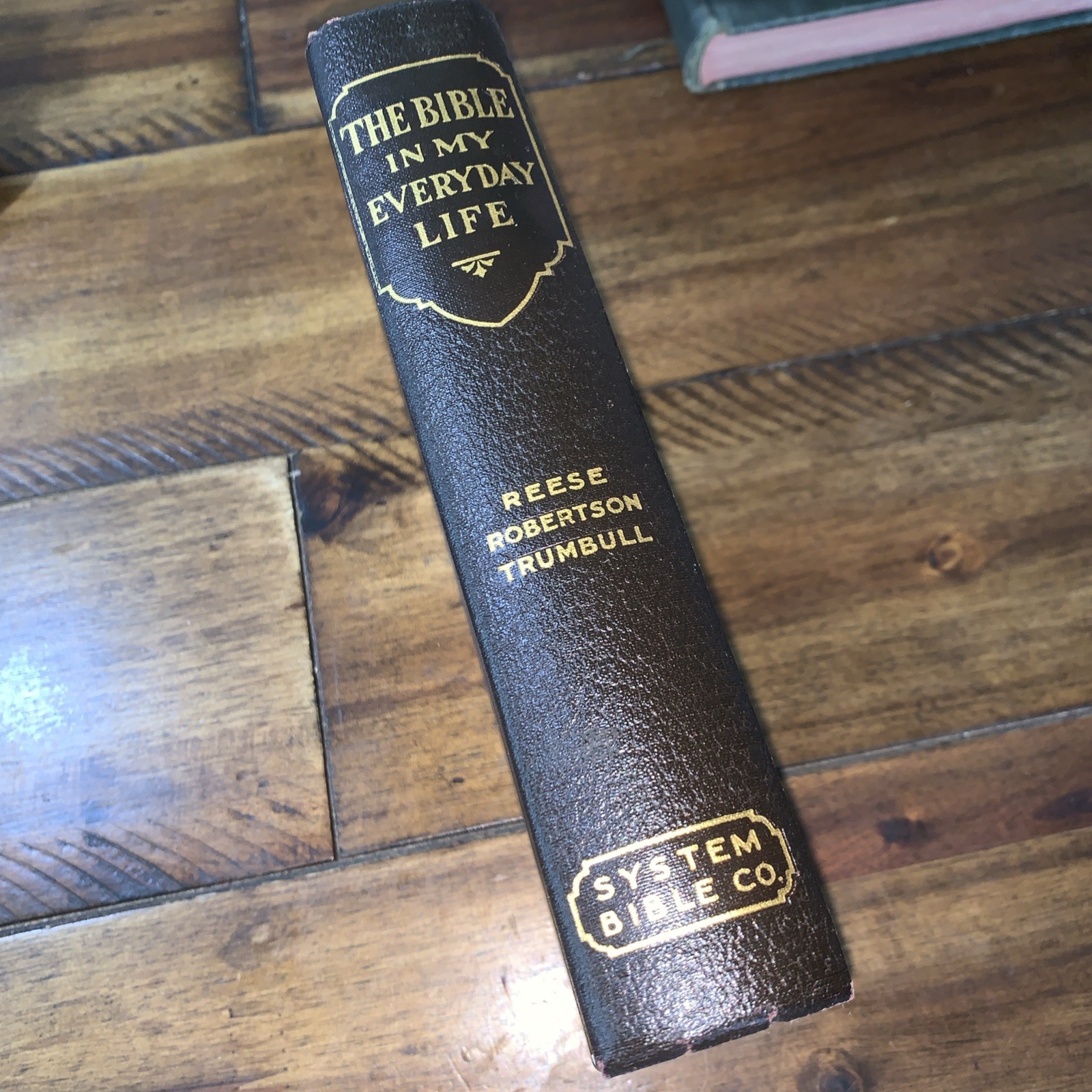 The Bible In My Everyday Life By Reese, Robertson And Trumbull 1932