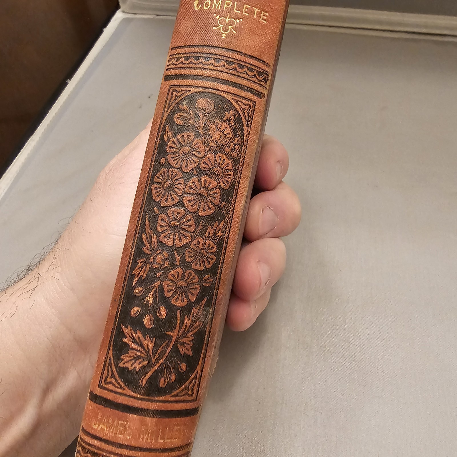 The Poetical Works of E.B. Browning ~ 1862 James Miller HC ~ Complete in One Vol